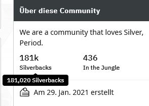 Haben die Redittler etwas erreicht ? 1299333