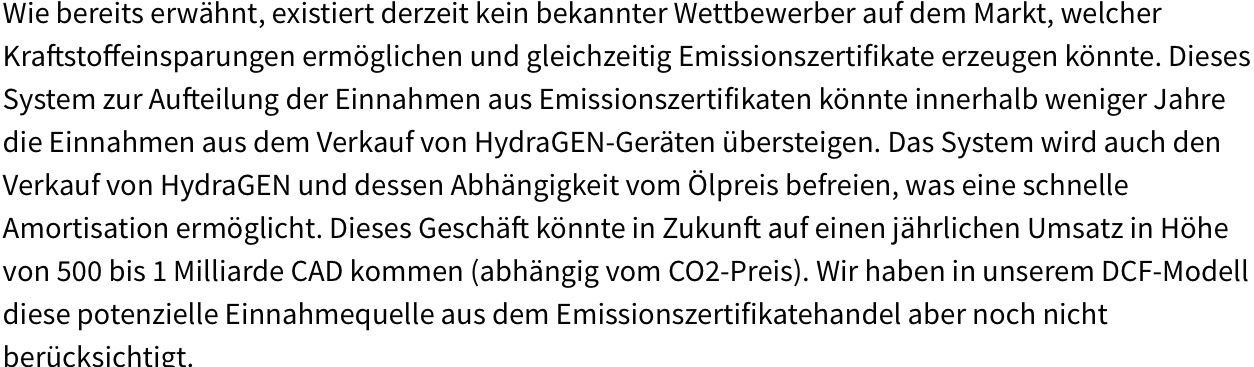 Nachrüsteinheit für saubere Dieselverbrennung 1148366