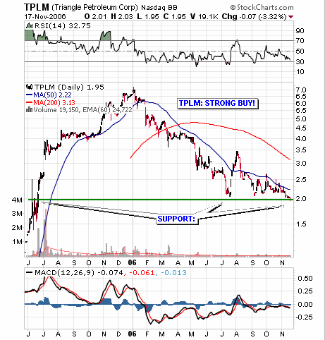 TRIANGLE PETROLEUM CORP läuft doch prächtig 67900