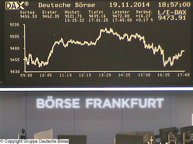 2.446.DAX Tipp-Spiel, Donnerstag, 20.11.14,17.45 H 774633