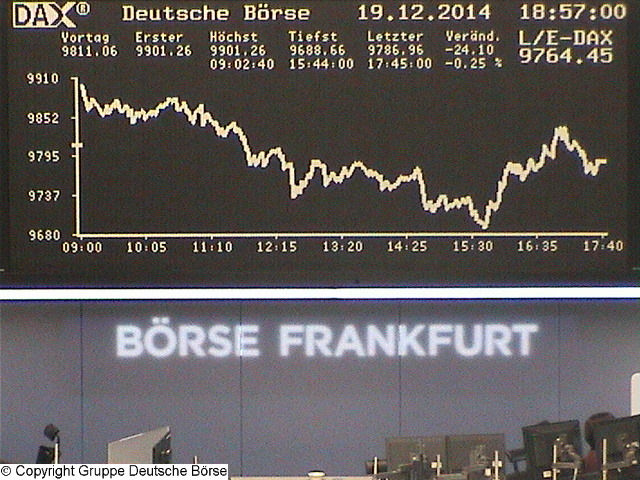 2.468.DAX Tipp-Spiel, Montag, 22.12.2014,17.45 H 783608