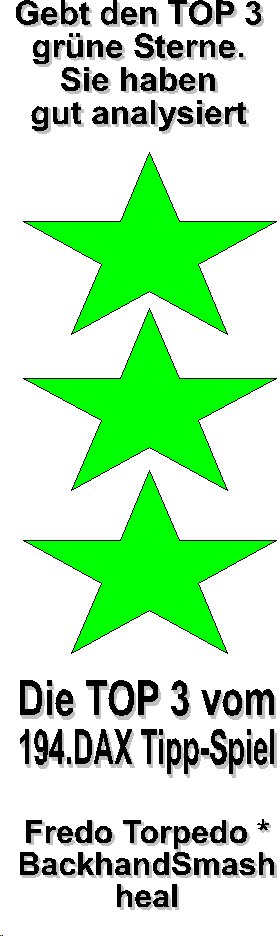 194.DAX Tipp-Spiel, Freitag, 13.1.06, 17.45 Uhr, D 26331