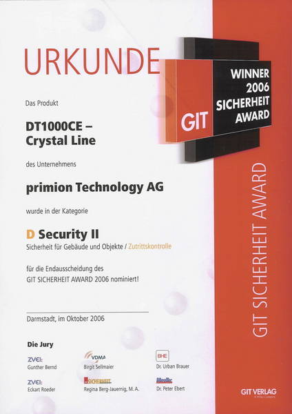 Primion - Gewinnsprung 65021