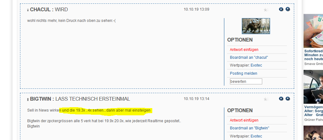 EVOTEC muss getradet werde 1138640