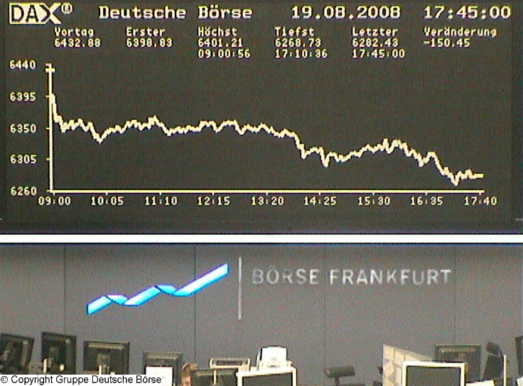 854.DAX-Tipp-Spiel**Mittwoch** 20.08.08-17.45 Uhr 181048