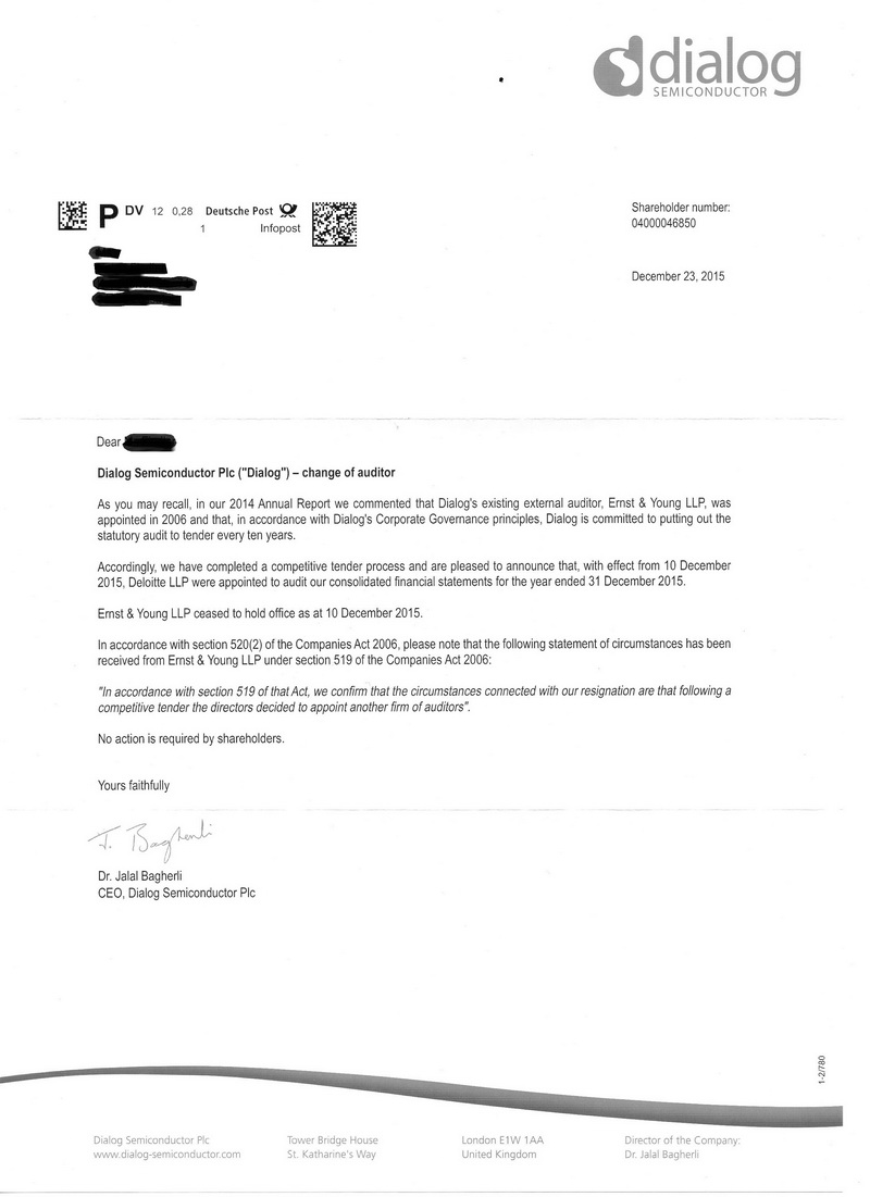 Dialog Semiconductor - weiter zu neuen Höhen 881365