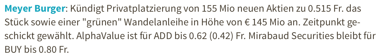 Meyer Burger Technology AG nach Fusion mit 3S 1261427