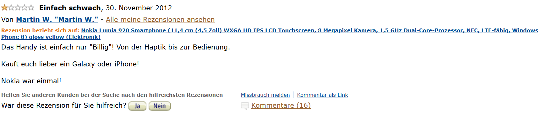 Nokia, das Comeback 2012 ...................... 558225