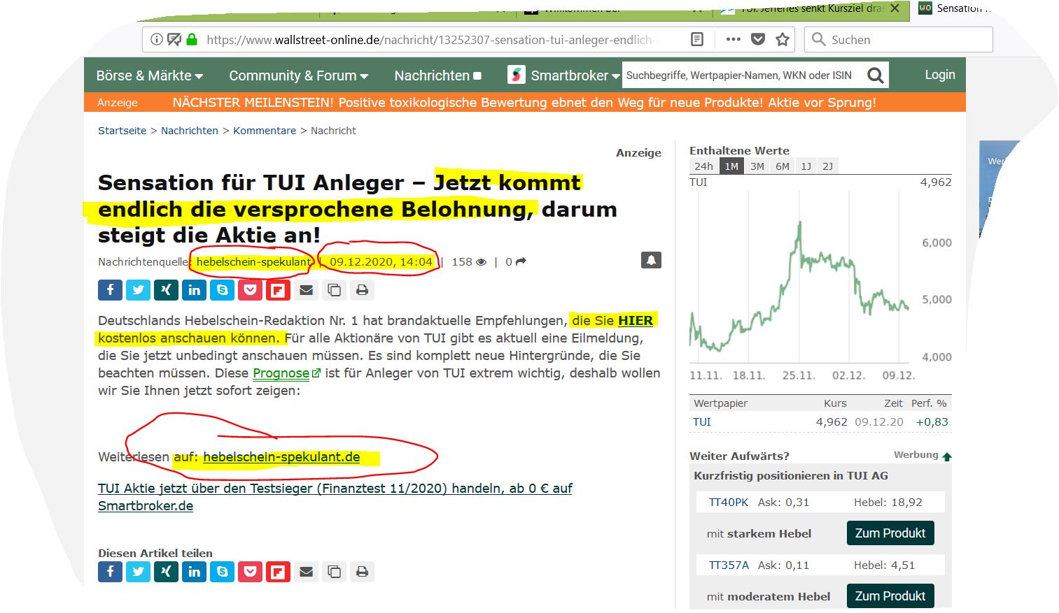 TUI 2007: Erholung oder Zerschlagung? 1218857
