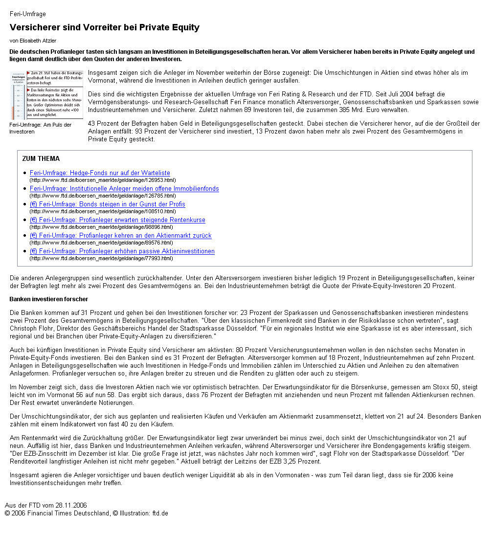 Private Equity Boom - ein Raubzug? 69094