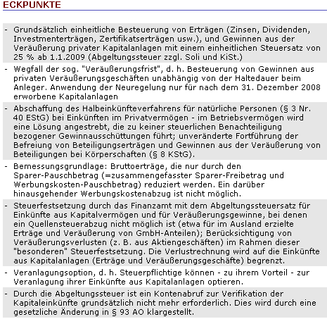 Quellensteuer auf Spekulationsgewinne-Verfahren ? 97818