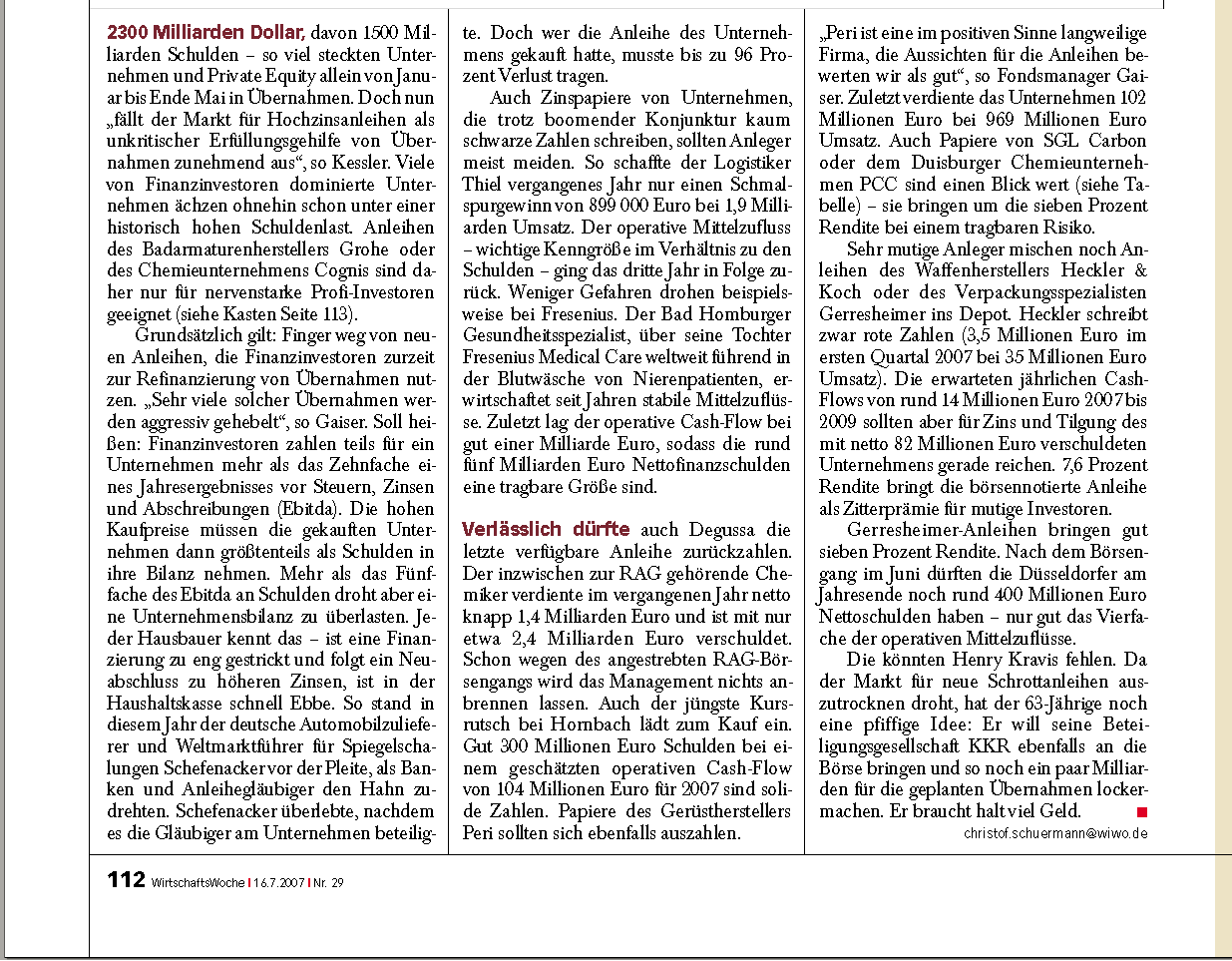 Private Equity geht auf dem Zahnfleisch 109571