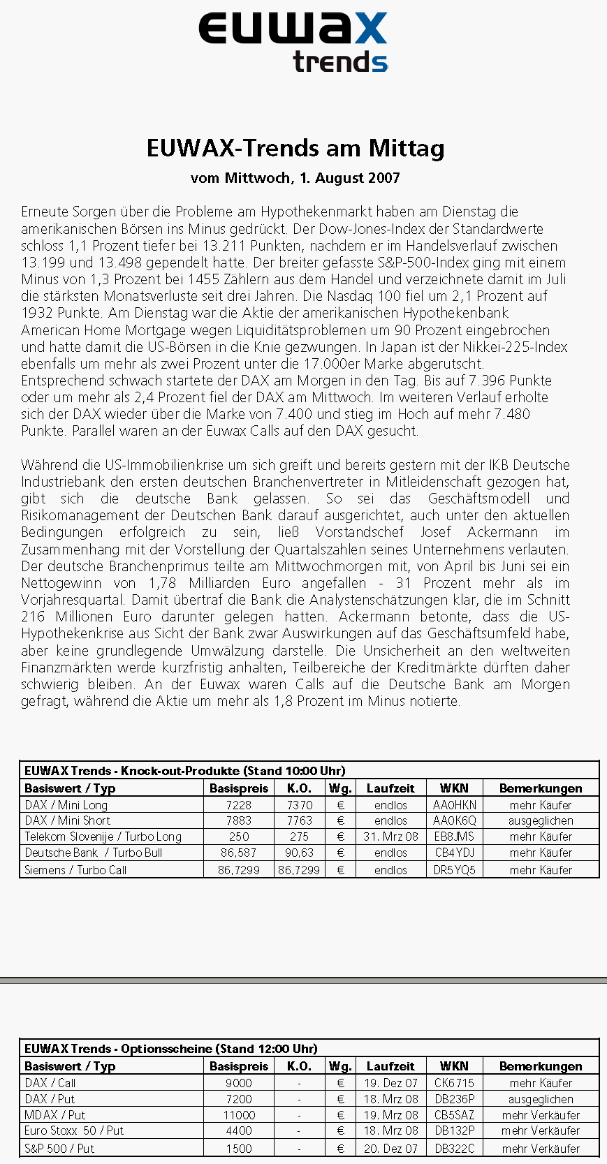 ▶ TTT-Team: Mittwoch, 01.08.2007 112140