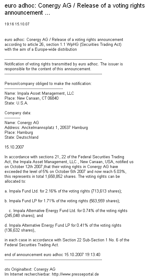 Conergy - nach Korrektur weiteres Potential 125624