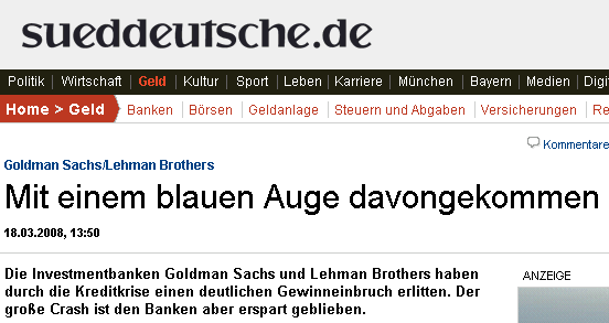 Lehman Brothers Holdings Inc. (LEH) 322547