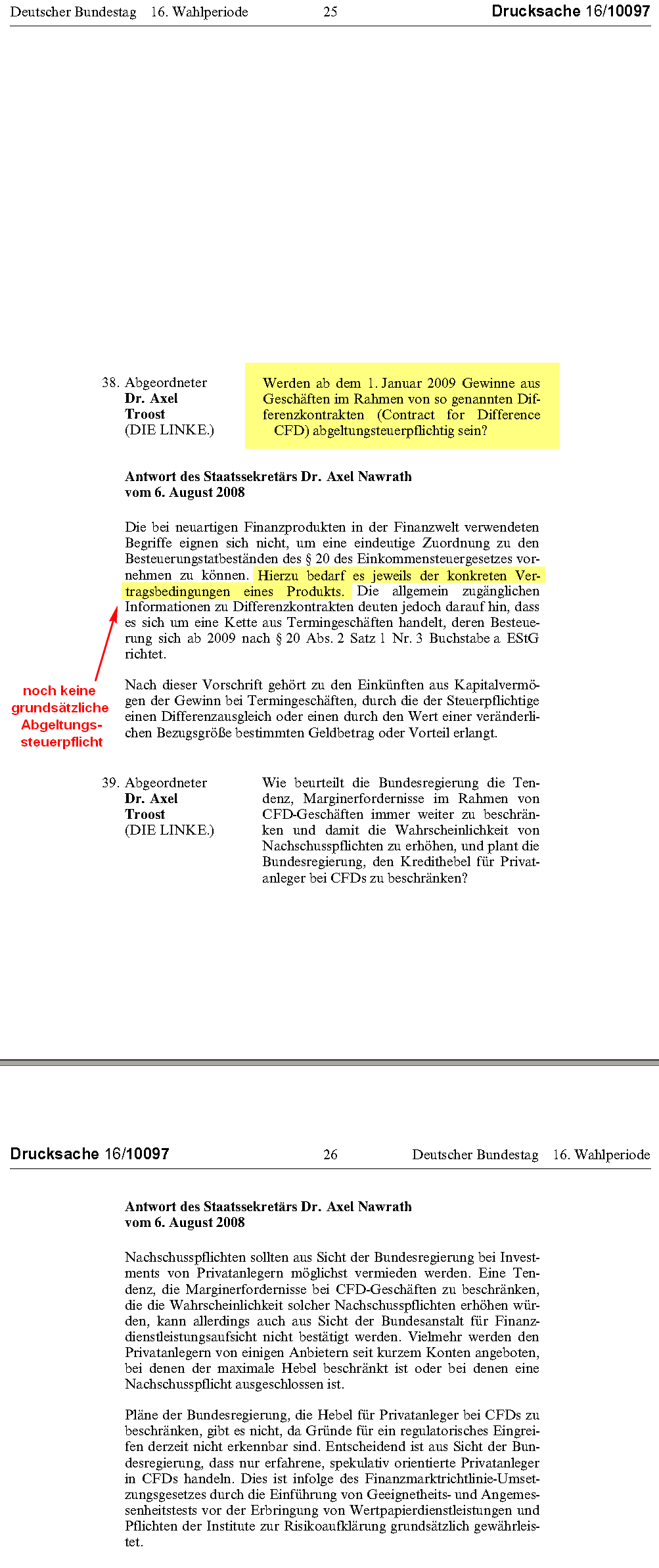 Die Bullen scharren gar nicht mit den Hufen, 187649