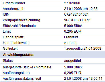 VG Gold ( ISIN: CA9182161021 ) 142975