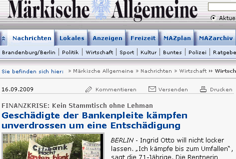 Welche LEHMAN-Producte sind davon betroffen? 259901