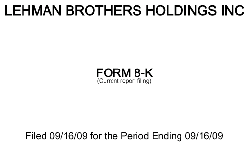 Lehman Brothers Holdings Inc. (LEH) 260738