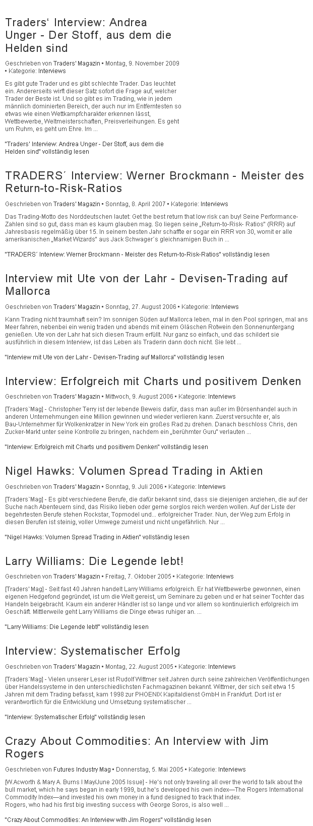 Quo Vadis Dax 2009 279432