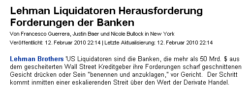 Lehman Brothers Holdings Inc. (LEH) 299527