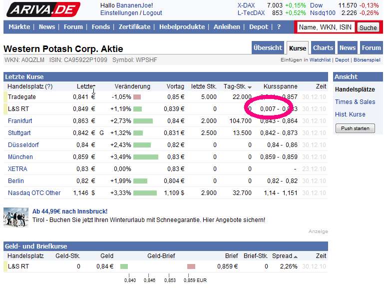 Western Potash Corp. - Kali als Kurstreiber. 369545