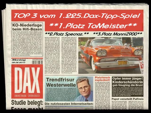 1.226.DAX Tipp-Spiel, Dienstag, 09.02.10 298062