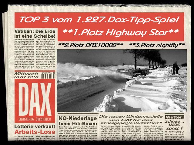 1.228.DAX Tipp-Spiel, Donnerstag, 11.02.10 298616