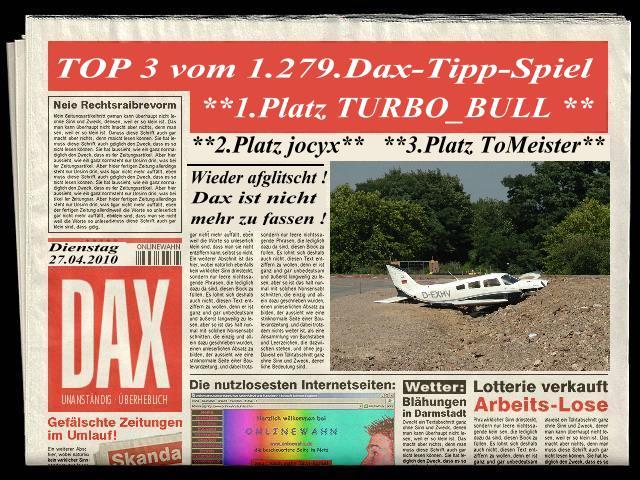 1.280.DAX Tipp-Spiel, Mittwoch, 28.04.10 316078