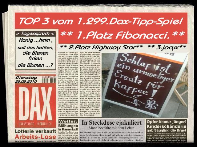 1.300.DAX Tipp-Spiel, Mittwoch, 26.05.10 322382