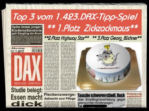 1.424.DAX Tipp-Spiel, Dienstag, 16.11.10 358623