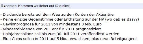 IQ Investment 100% unterbewertet? 484092