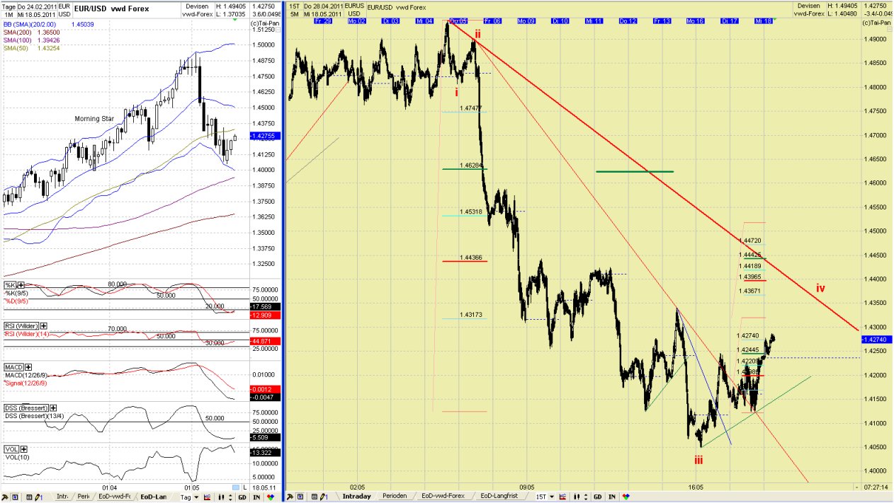 Elliott Wave EUR/USD daily 404211