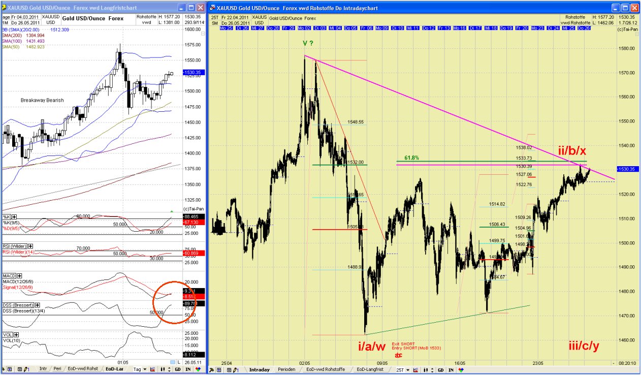 Elliott Wave GOLD daily 406429