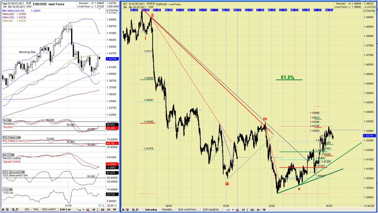Elliott Wave EUR/USD daily 407768