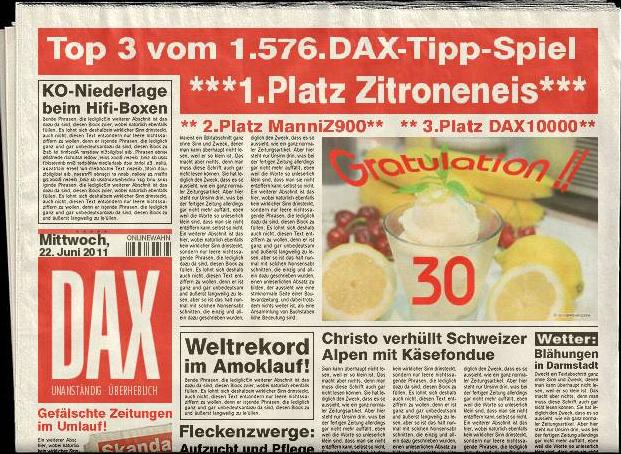 1.577.DAX Tipp-Spiel, Donnerstag, 23.06.2011 414630