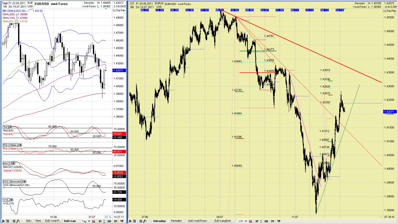 Elliott Wave EUR/USD daily 420492