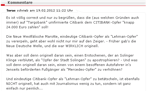 Welche LEHMAN-Producte sind davon betroffen? 488807