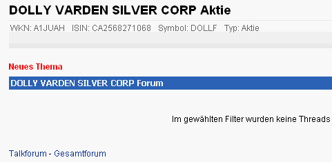 Actien ohne eigenen THREAD: 531348