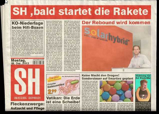 Solarhybrid AG - Comeback ? 670108