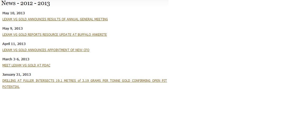 Lexam VG Gold...vom Chaos zum Produzenten 605552