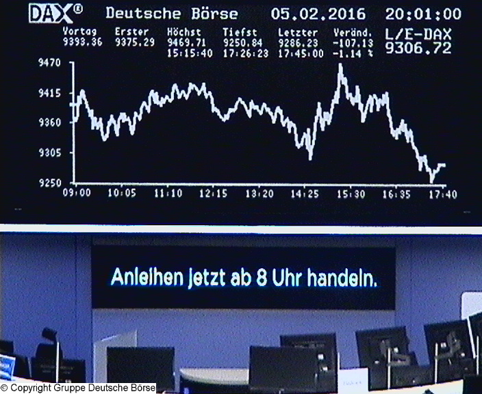 aus aktuellem Anlass Xetra Jahrestief 892137