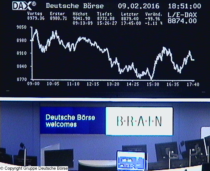 aus aktuellem Anlass Xetra Jahrestief 892807