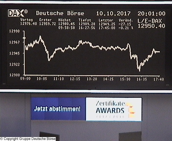 3.183.DAX Tipp-Spiel, Donnerstag, 12.10.17,17.45 H 1017222