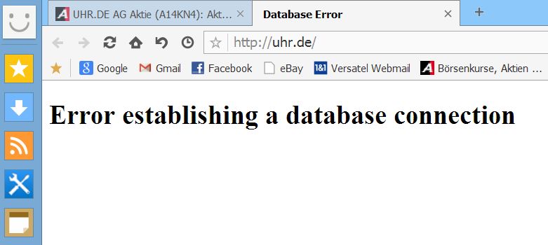 Uhr.de AG - der neue Star am Online-Himmel? 1034643