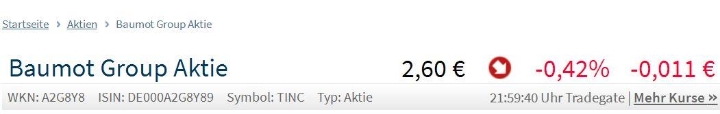 Baumot AG mit BNox Technik zum Erfolg 1077816