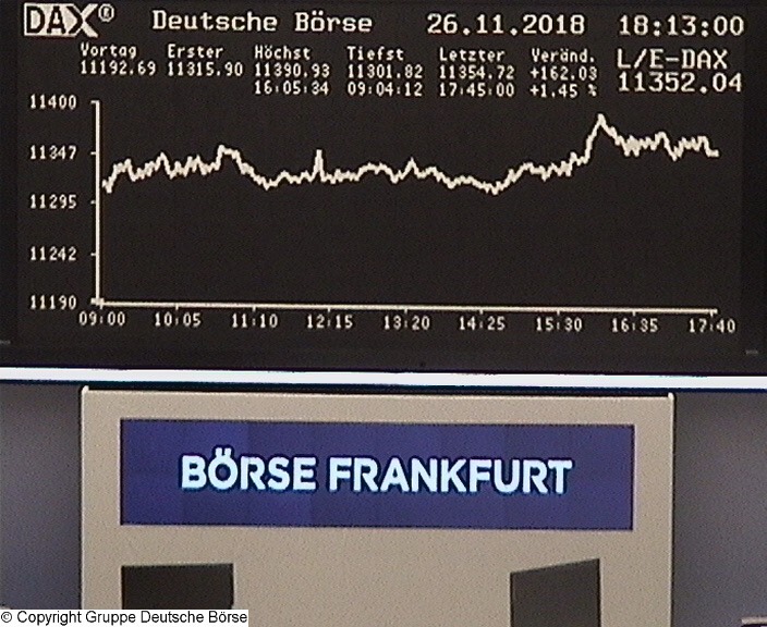 3.470.DAX Tipp-Spiel, Mittwoch, 28.11.2018,17.45 H 1084780