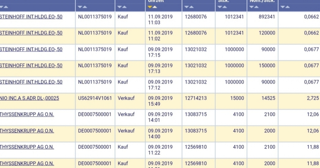 Steinhoff International Holdings N.V. 1133498