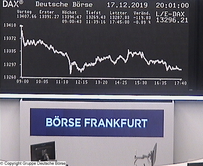 3.736.DAX Tipp-Spiel, Donnerstag, 19.12.19,17.45 H 1149831