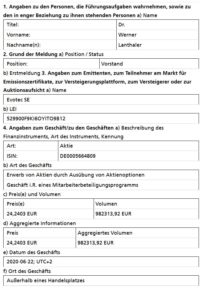 Evotec - es kann los gehen! - Teil2 1186807